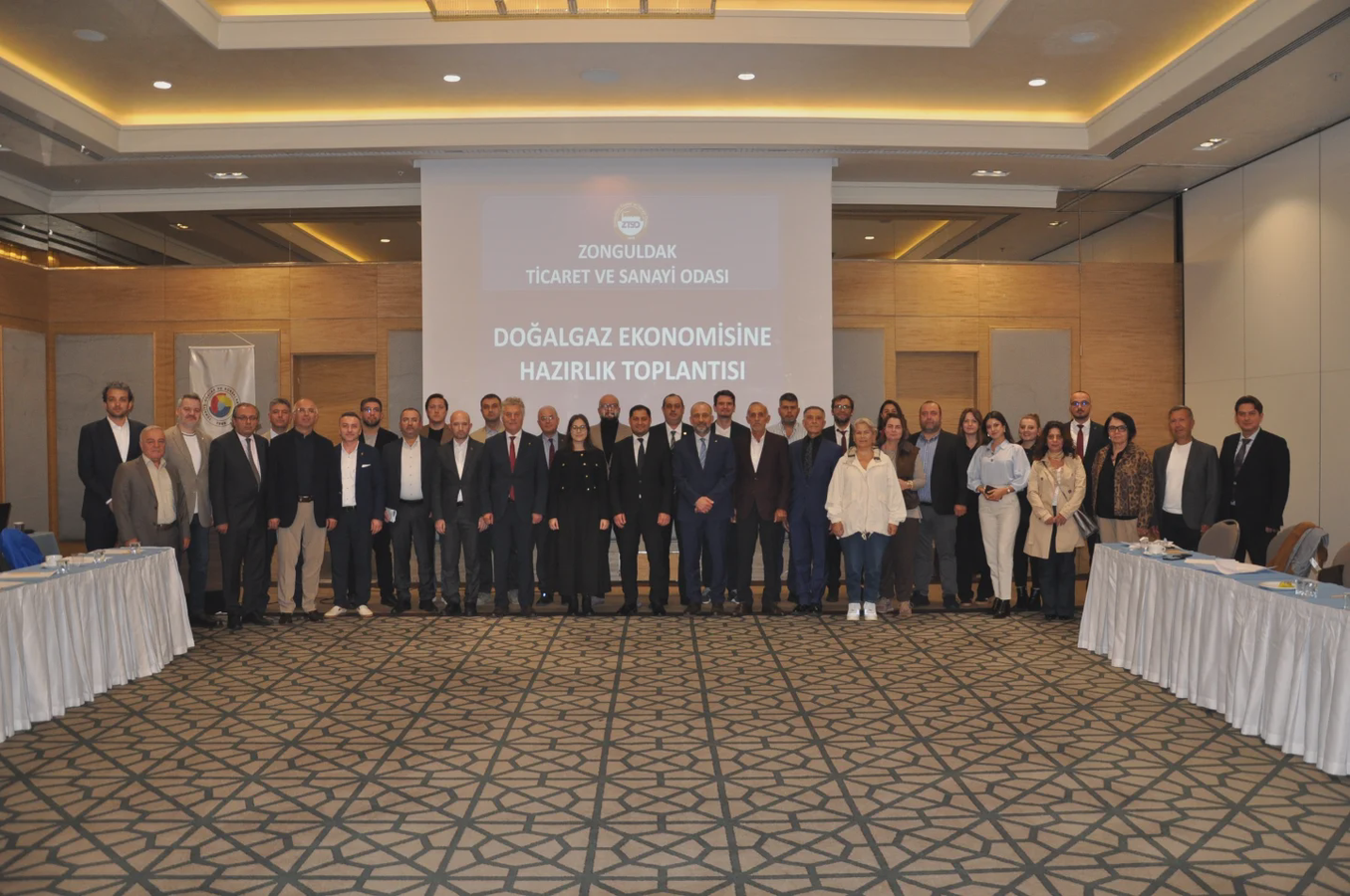 Zonguldak Doğalgaz Ekonomisine Hazırlık Toplantısı'na katılım sağladık